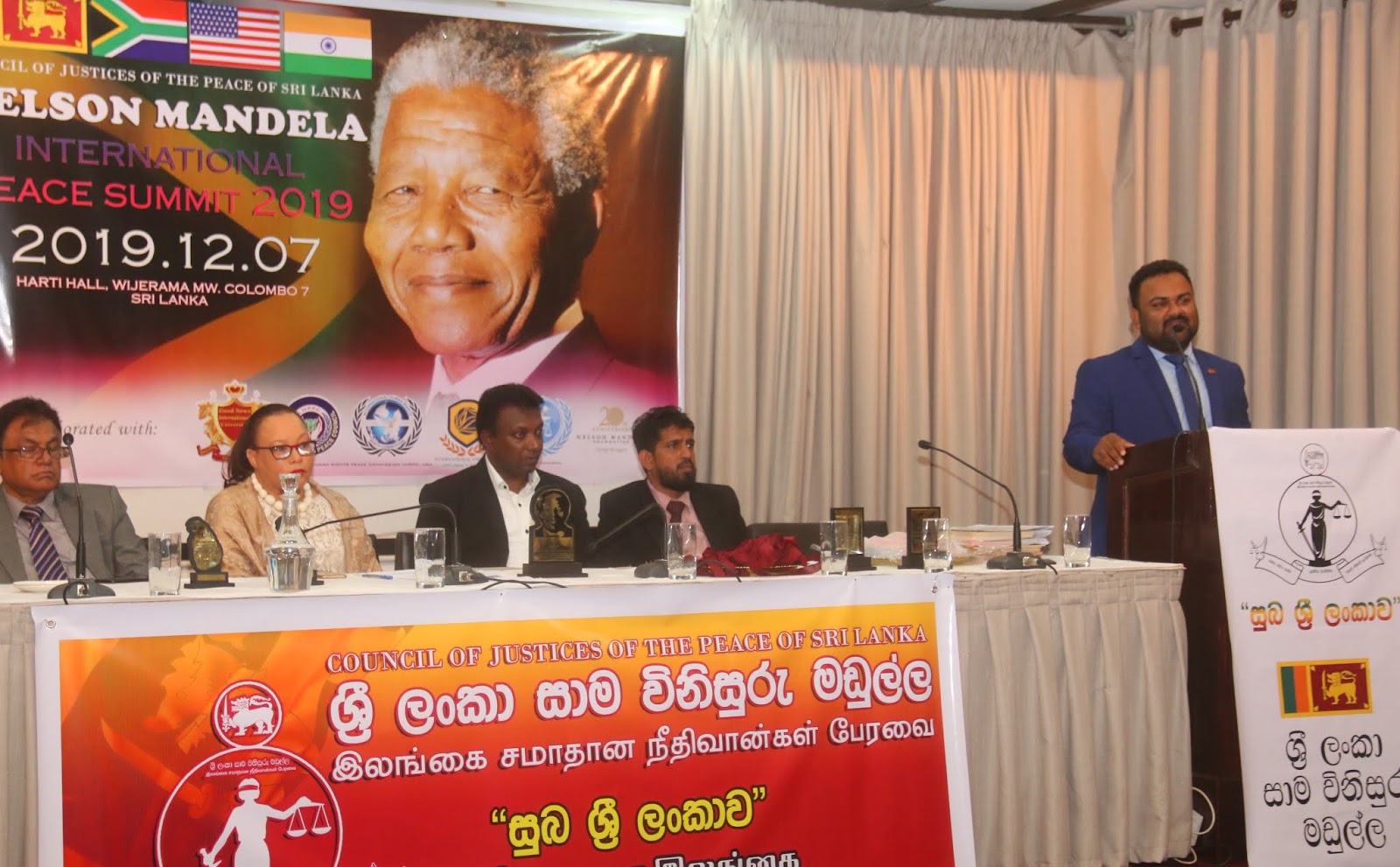 JP Sri Lanka – Nelson Mandela Peace Summit – 2019
